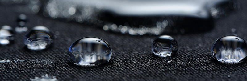 Hydrophobic surface example