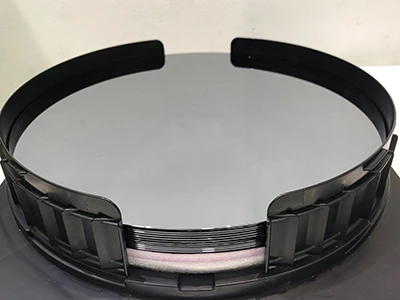 polished 12-inch silicon wafers